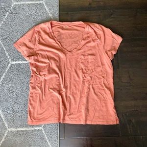 Madewell v neck t-shirt